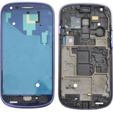 Digitizer + Lcd + Frame (Blauw) Galaxy S3 Mini (I8190)