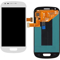 Digitizer + Lcd (wit) Galaxy S3 Mini (I8190)