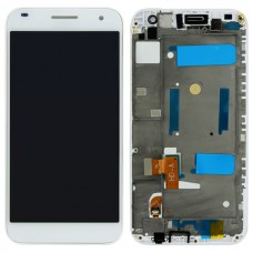 Huawei Ascend G7 LCD + Digitizer with Front Housing (White)