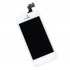 IPHONE 5S LCD + Digitizer White (AAA)