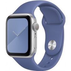 Soft Silicone Band for Apple Watch Series 38mm - Dark Blue